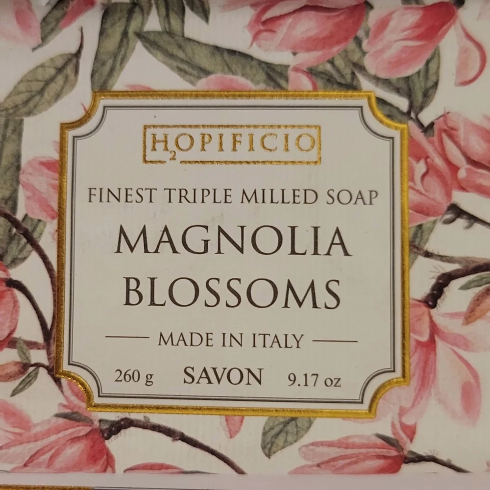 FREE* Hopificio Magnolia blossom triple milled soap bar 260g